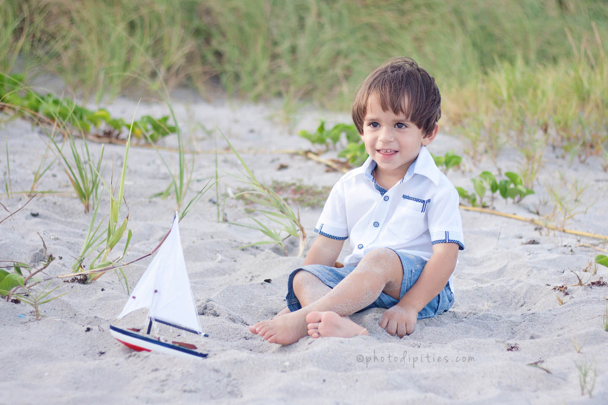 Photodipities Family | Children Beach Photography