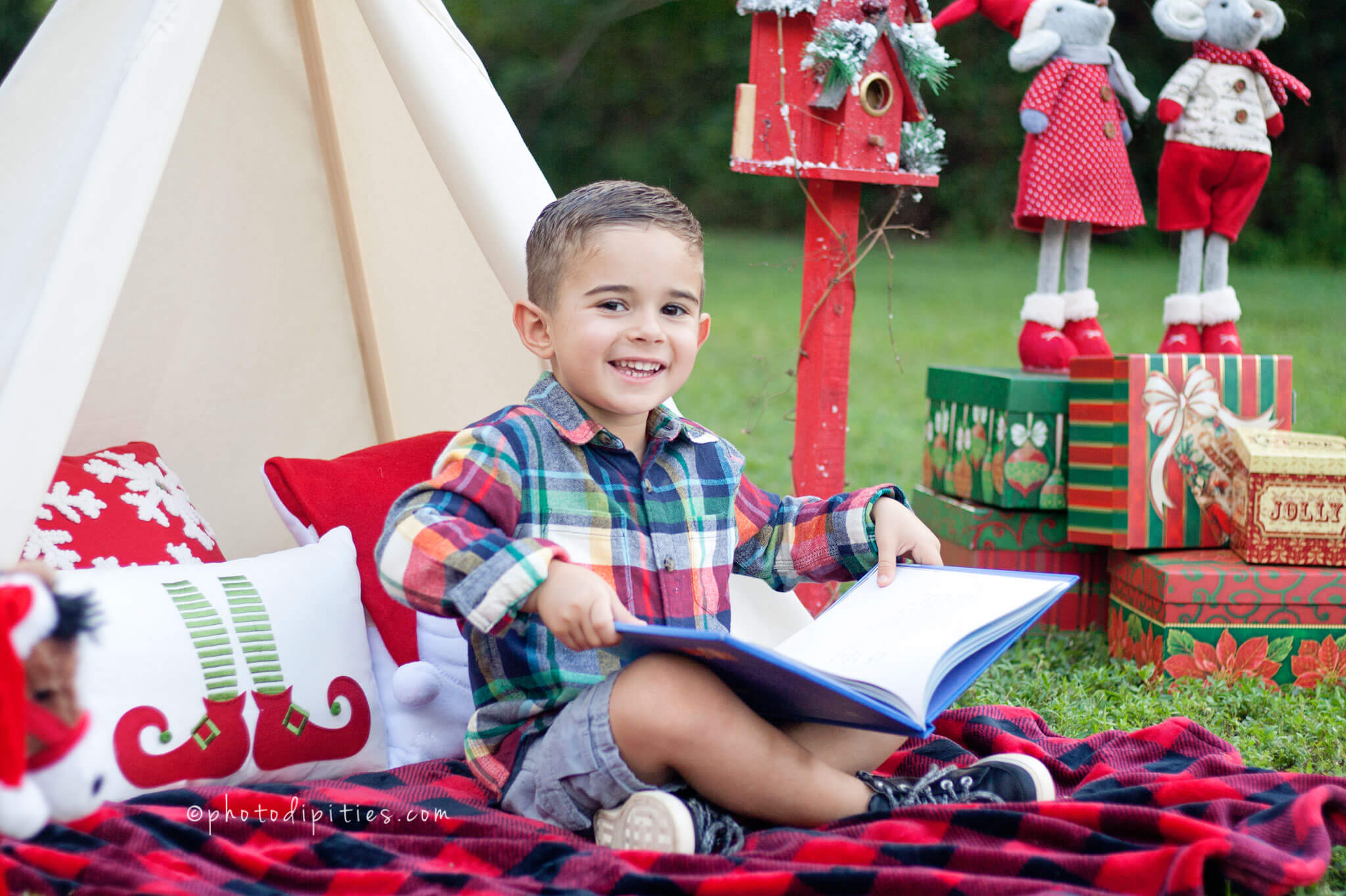 Photodipities Family | Children Photography | Christmas Mini Session