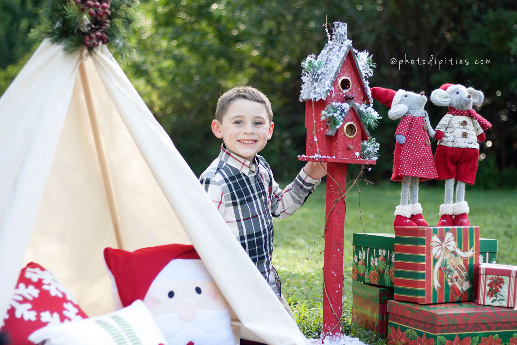 Photodipities Family | Children Photography | Christmas Mini Session