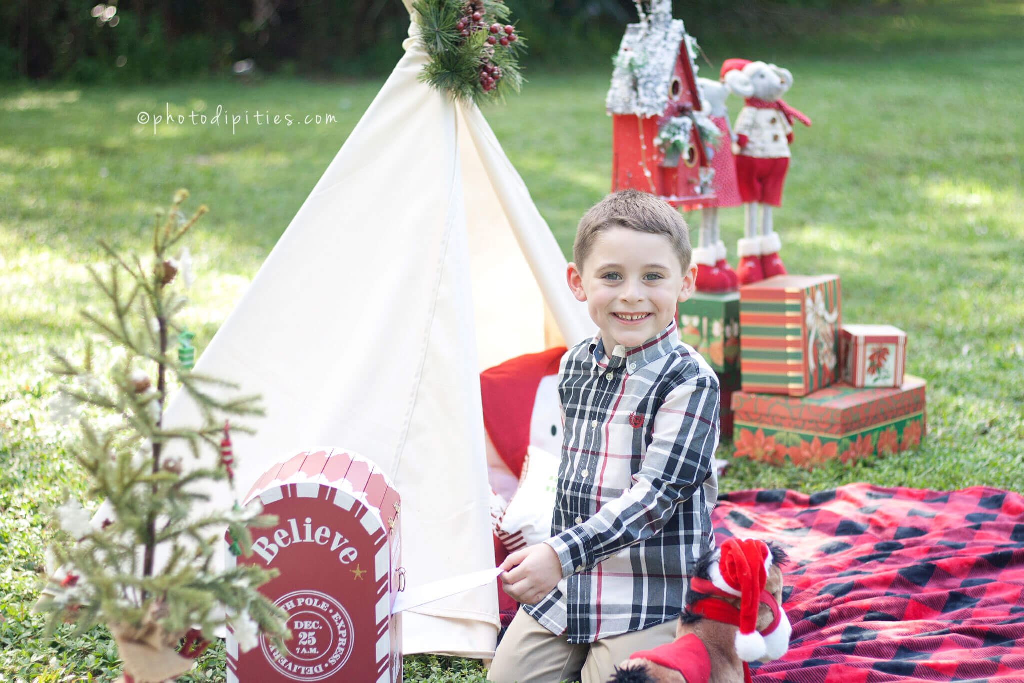 Photodipities Family | Children Photography | Christmas Mini Session