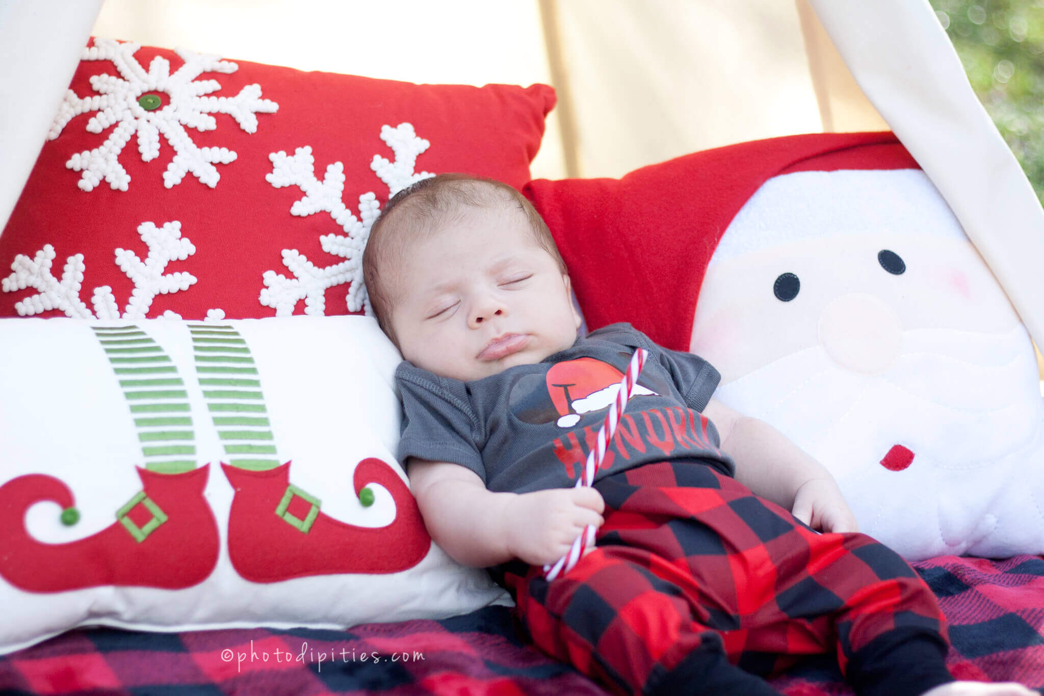 Photodipities Family | Newborn Photography | Christmas Mini Session